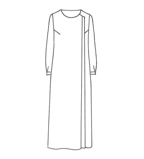 VINNO（ヴィノ）の「＜東京ソワール＞日本製生地フォーマルワンピース（ブラックフォーマル（喪服・礼服））」｜詳細画像