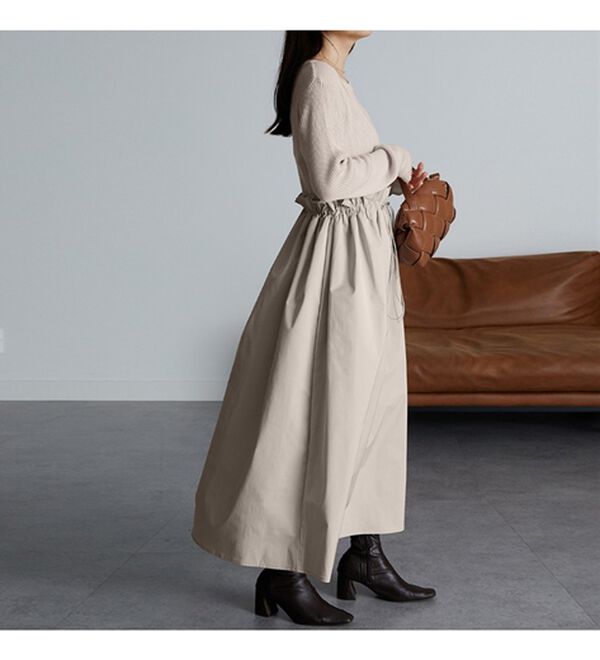 RANAN（ラナン）の「ドロストニットドッキングワンピース（ドッキングワンピース）」｜詳細画像