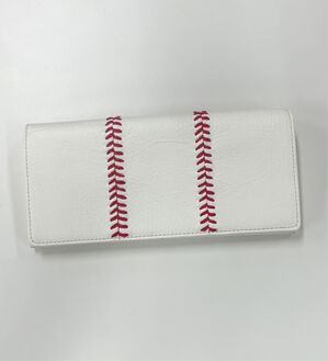 「本物を使ったベースボール長財布（メンズ財布・パスケース）」｜ボール