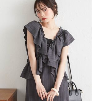 RANAN（ラナン）の「マルチウェイナローワンピース（その他ワンピース）」｜グレー