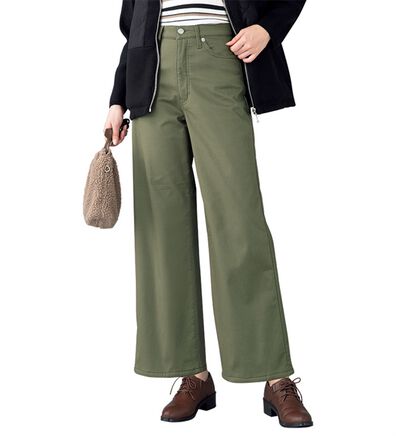 ルフラン（ルフラン）の「防風なのにすっきりラクパンツ（フルレングスパンツ）」