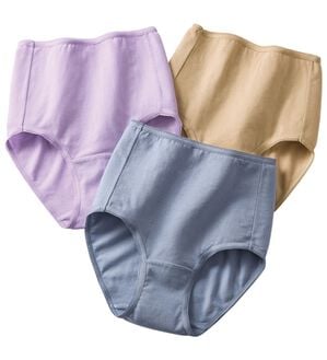 LAVIENNE（ラヴィエンヌ）の「【３色組】選べるこだわり綿混ショーツ（ブラジャー）」｜ベーシック