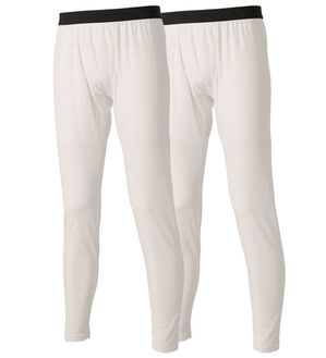 「【２枚組】＜ミズノ＞ブレスサーモアンダーウエア　タイツ（メンズ靴下・タイツ）」｜オフホワイト