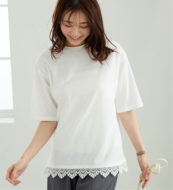 BELLUNA（ベルーナ）の「あぜ編ニット金ボタン使いアンサンブル（アンサンブル）」｜詳細画像