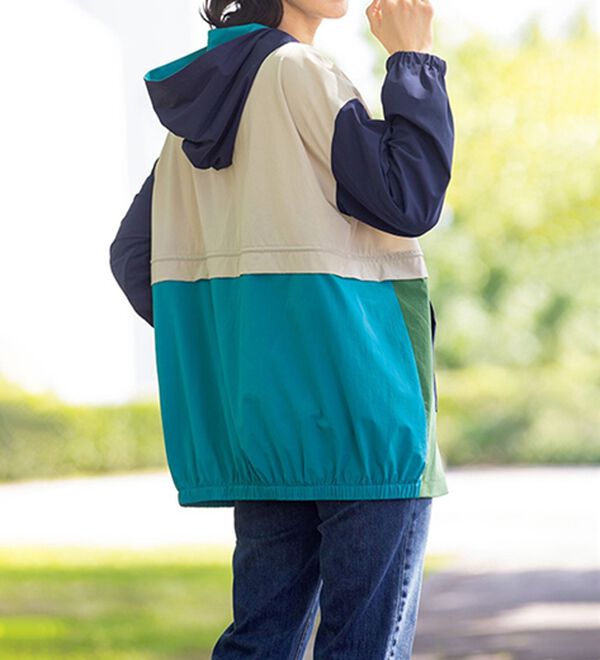 ルフラン（ルフラン）の「お散歩に便利な配色ジャケット（その他ジャケット）」｜詳細画像