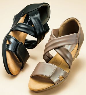 ルフラン（ルフラン）の「らくちんフィットサンダル（サンダル・ミュール）」｜詳細画像