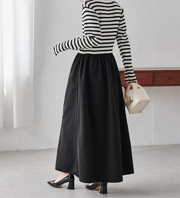 RANAN（ラナン）の「ニットドッキングワンピース（ドッキングワンピース）」｜詳細画像