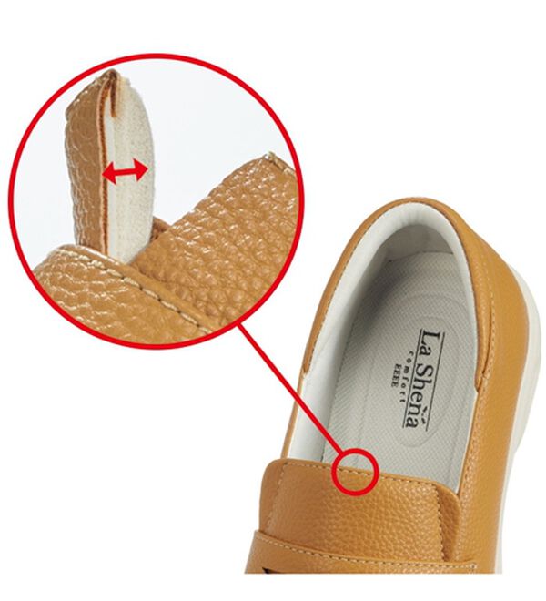 ルフラン（ルフラン）の「スニーカーみたいな快適ローファー＜ラシーナコンフォート＞（ローファー）」｜詳細画像