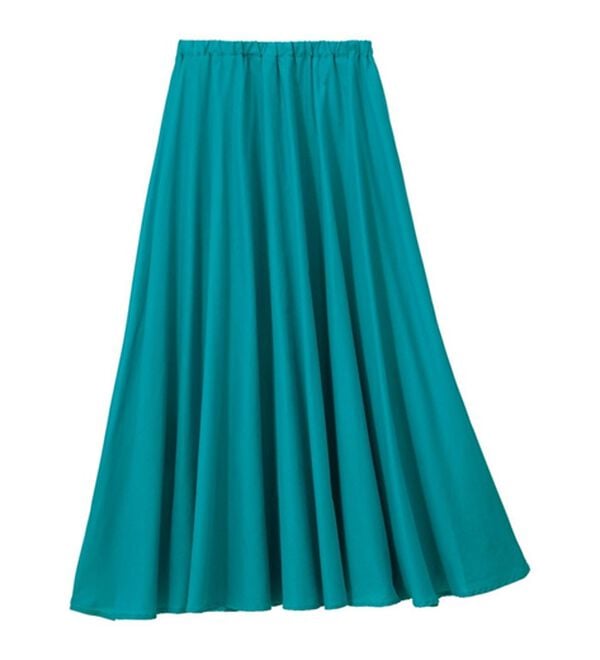 VINNO（ヴィノ）の「綿ボイルサーキュラーマキシスカート（ロングスカート）」｜詳細画像