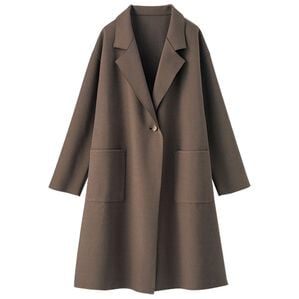 BELLUNA（ベルーナ）の「ウール調バックベルトデザインロングコート（ロングコート）」｜詳細画像