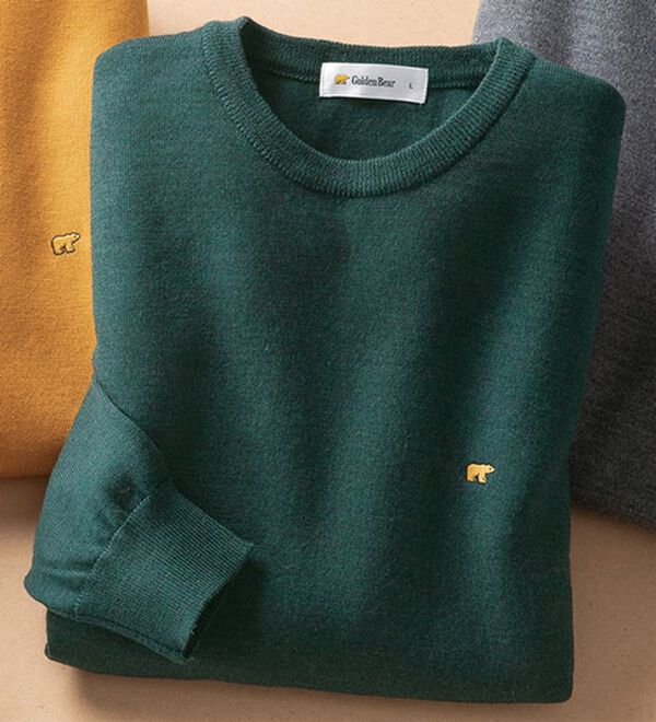 64556ゴールデンベアメンズセーターベージュL