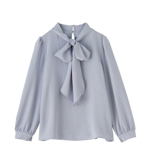 RANAN（ラナン）の「【UV・イージーケア機能付】ボウタイリボンブラウス（ブラウス）」｜詳細画像