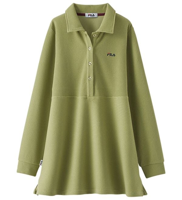 BELLUNA（ベルーナ）の「＜ＦＩＬＡ＞リブニットソーポロチュニック（チュニック）」｜詳細画像