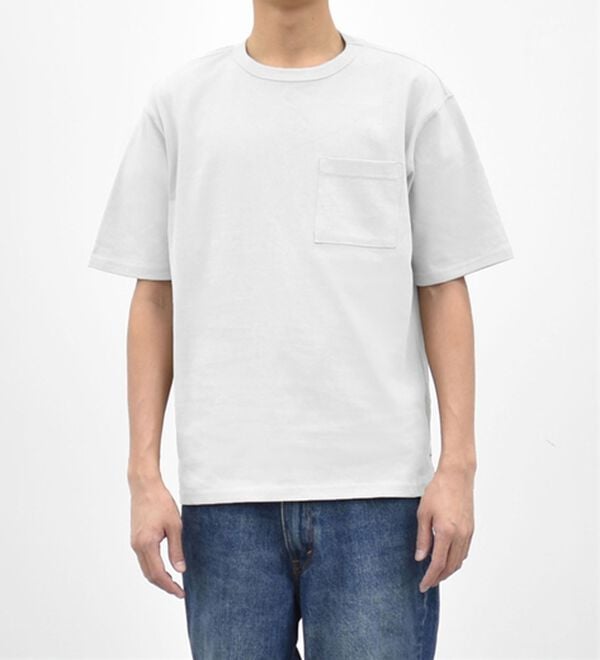 「綿１００％ベーシックＴシャツＮＥＯ（メンズＴシャツ）」｜ホワイト
