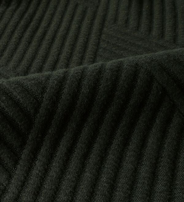 BELLUNA（ベルーナ）の「【新色追加】幾何柄ジャカード配色リブプルオーバー（カットソー）」｜詳細画像