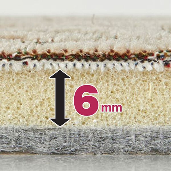 「可憐な花柄シェニールゴブラン織カーペット（カーペット）」｜詳細画像