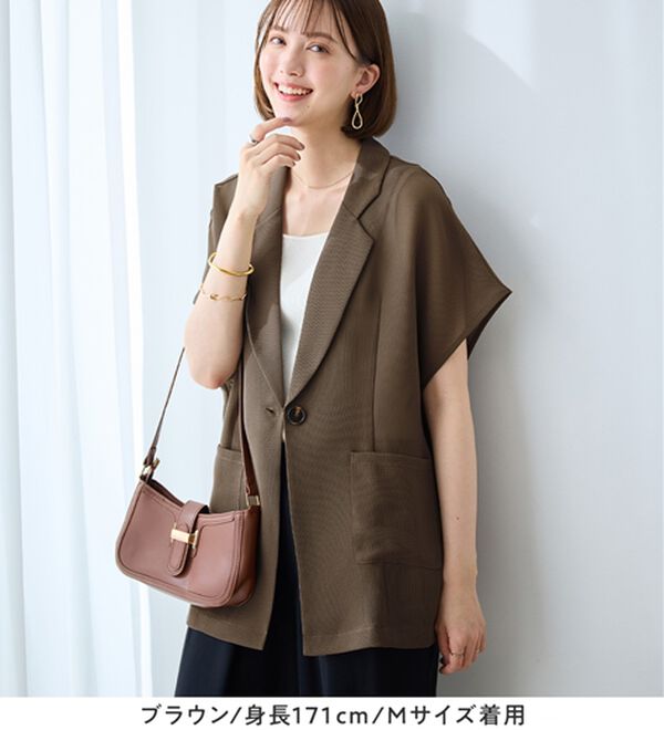 Viola e Viola（ヴィオラ エ ヴィオラ）の「シアーメッシュジャケット（その他ジャケット）」｜詳細画像