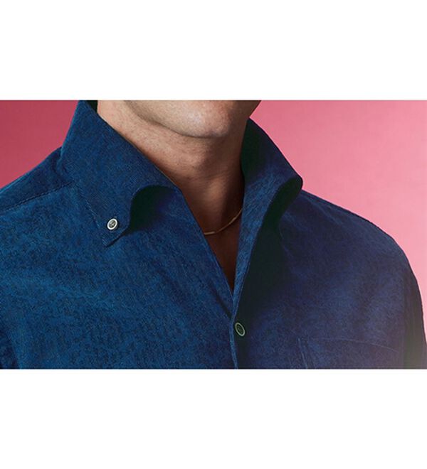 「綿１００％ソフトコーデュロイシャツ（メンズシャツ）」｜詳細画像