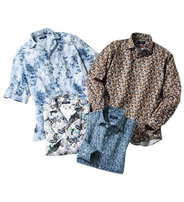 「＜Ｃ．ｂ．Ｇ＞エーゲ海コットン使用エレガンスシャツ（メンズシャツ）」｜詳細画像