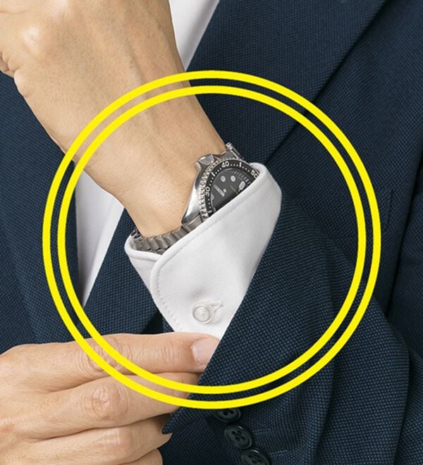 「大人のハイネックシャツ（メンズカットソー）」｜詳細画像