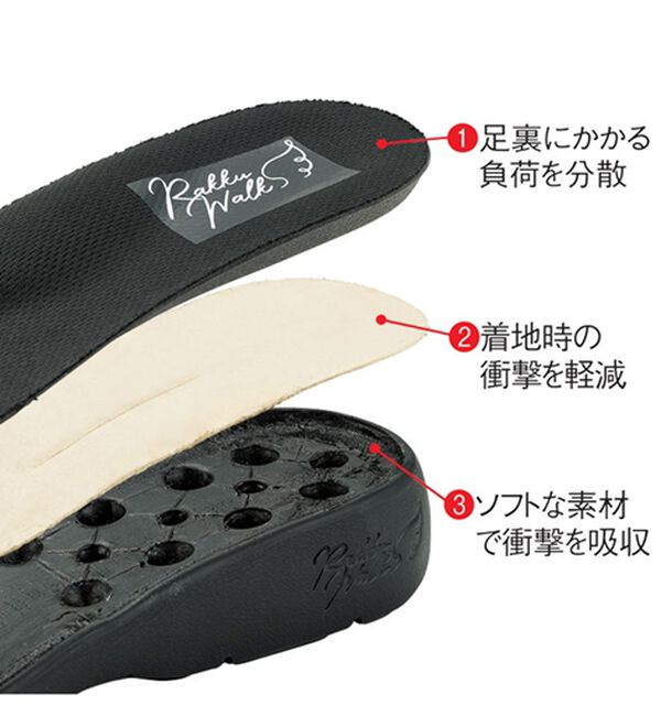 ルフラン（ルフラン）の「ラックウォーク　４Ｅウィングチップサイドゴアブーツ（ブーツ）」｜詳細画像