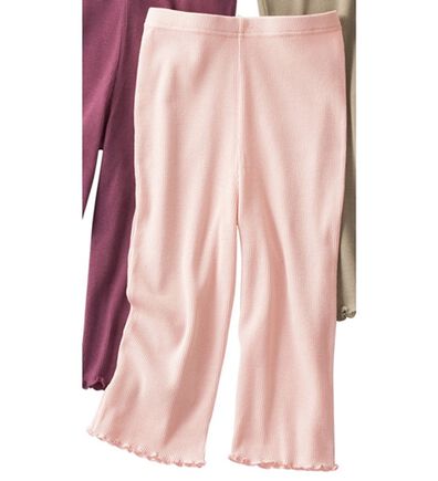 「綿混のび～る発熱ボトム　５分丈（肌着・インナーウェア）」