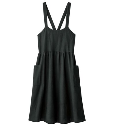 LAVIENNE（ラヴィエンヌ）の「ゆったりおしゃれなエプロンワンピース（エプロン）」