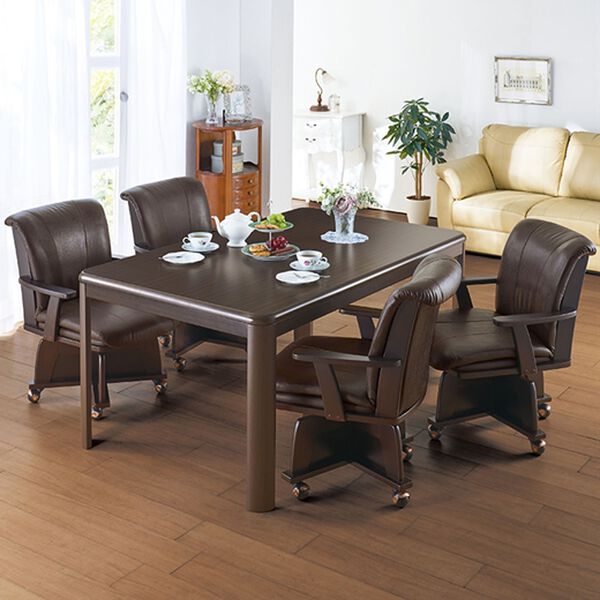 「極あったかダイニングこたつ布団フルセット（こたつテーブル）」｜詳細画像