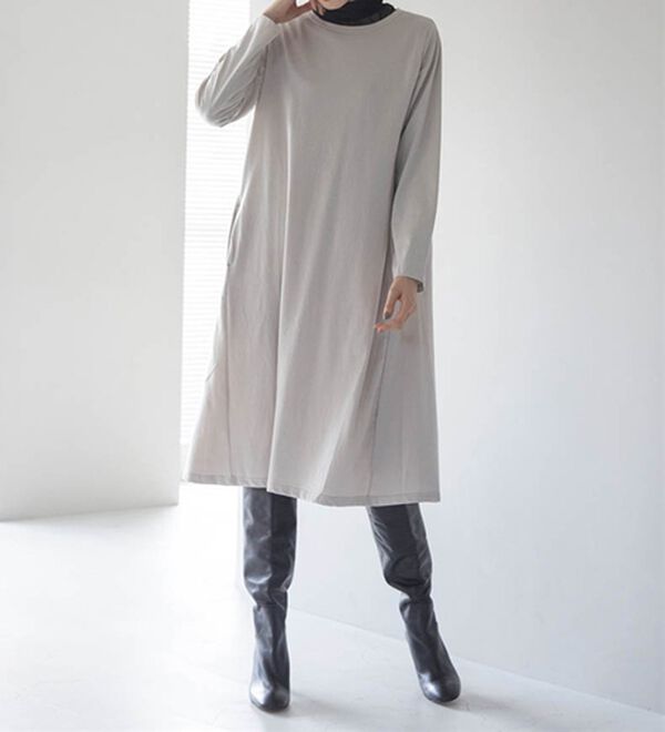 RANAN（ラナン）の「【選べる２丈】＜ＢＣ＞ポケット付マキシワンピース（その他ワンピース）」｜詳細画像