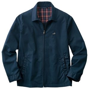 「＜クロコダイル＞軽快イージーケアブルゾン（メンズブルゾン）」｜ネイビー