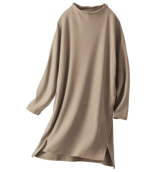 BELLUNA（ベルーナ）の「《ＨｕｇＲｅａｍコットン》ボトルネックチュニック（チュニック）」｜詳細画像