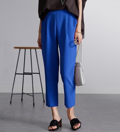 RANAN（ラナン）の「美脚シルエットクロップドパンツ（フルレングスパンツ）」