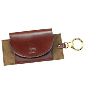 BELLUNA（ベルーナ）の「＜ｍｏｚ＞日本製バッグチャーム牛革眼鏡ホルダー（その他ファッション小物）」｜ブラウン