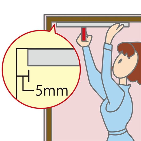 iellio（イエリオ）の「素敵に間仕切りパネルドア（のれん・間仕切り・カフェカーテン）」｜詳細画像