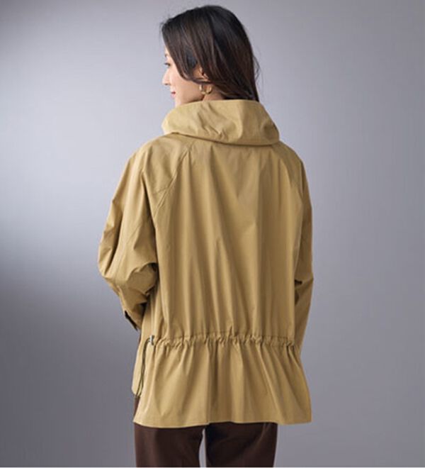 BELLUNA（ベルーナ）の「ダブルフェイス素材配色デザインコート（ハーフコート）」｜詳細画像