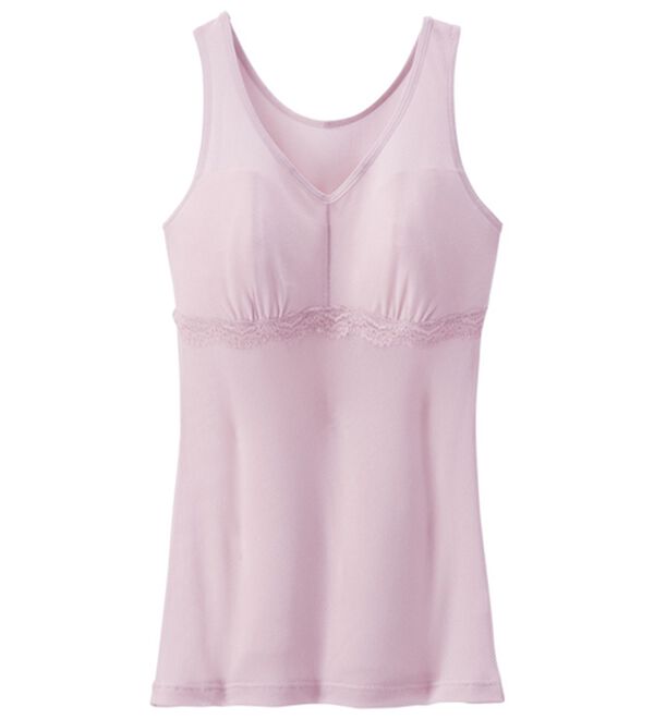 「【３色組】さらさらメッシュの快適カップ付インナー（肌着・インナーウェア）」｜詳細画像