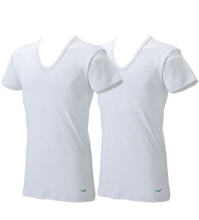 「【２枚組】＜クロコダイル＞シルクブレンドプレミアムインナー（メンズ肌着・インナーウェア）」