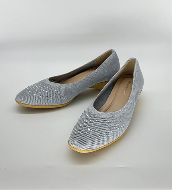 BELLUNA（ベルーナ）の「きらきらビジューニットパンプス（パンプス）」｜詳細画像