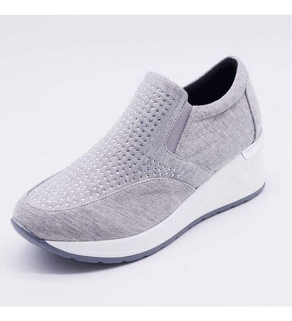 BELLUNA（ベルーナ）の「４Ｅビジュー使い厚底スニーカー（スニーカー）」｜詳細画像