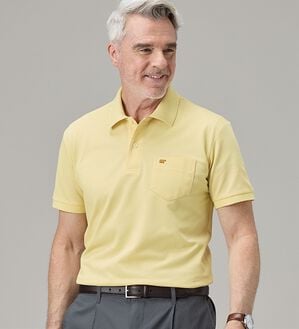 「＜ゴールデンベア＞上質国産ポロシャツ（メンズシャツ）」｜詳細画像