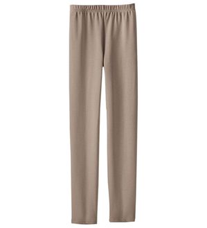 BELLUNA（ベルーナ）の「静電防止付裏ファー素材レギンス（フルレングスパンツ）」｜モカ