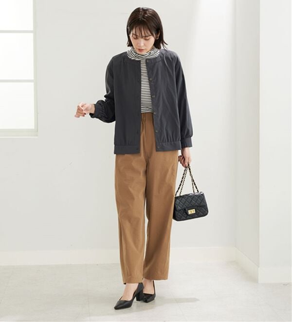 BELLUNA（ベルーナ）の「ビンテージ調ボタンデザインブルゾン（その他ジャケット）」｜詳細画像