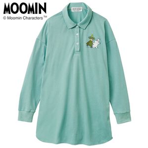 「大人キャラ　ポケット付ポロチュニック（ポロシャツ）」｜ムーミン