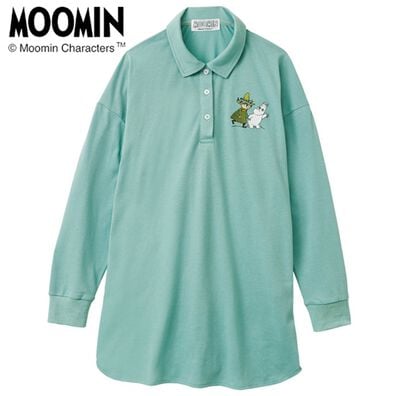 「大人キャラ　ポケット付ポロチュニック（ポロシャツ）」