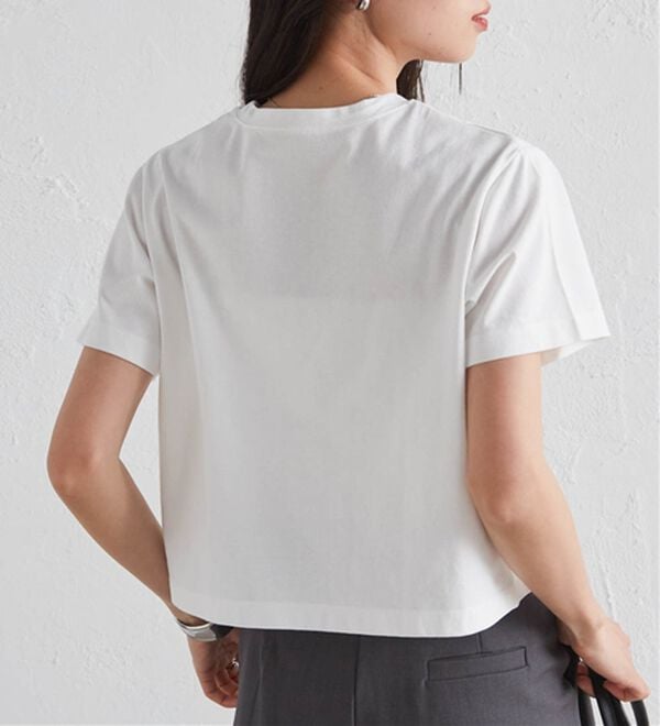 RANAN（ラナン）の「【5つの機能付】ひんやり着回し抜群ベーシックＴシャツ＜選べる着丈＞（Tシャツ）」｜詳細画像