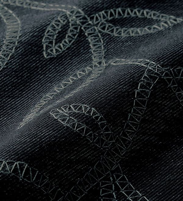 ルフラン（ルフラン）の「刺しゅうデニム調プルオーバー（カットソー）」｜詳細画像