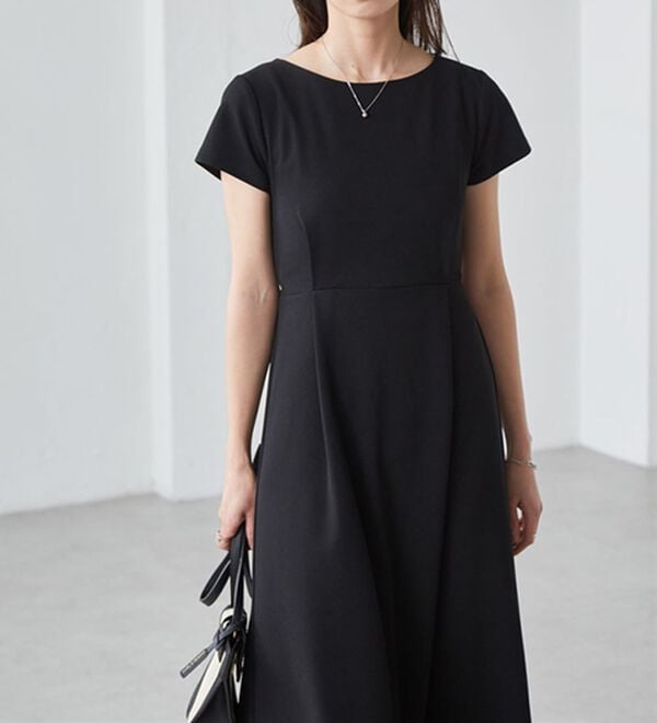 RANAN（ラナン）の「上品見えバックギャザーワンピース（その他ワンピース）」｜詳細画像