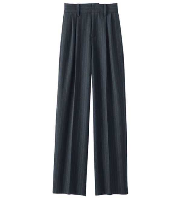 BELLUNA（ベルーナ）の「静電気防止加工！タックデザインワイドパンツ（ワイドパンツ・ガウチョ）」｜詳細画像