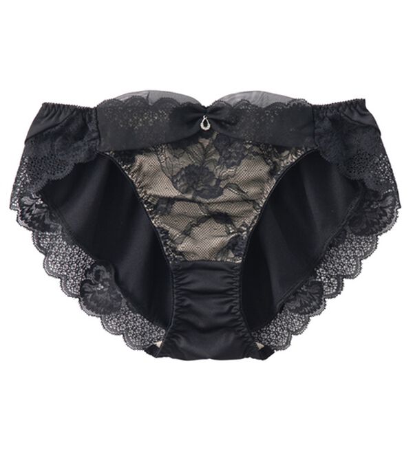 YU'NOW（ユナウ）の「【足口レース】メルティーショーツ（ショーツ）」｜詳細画像