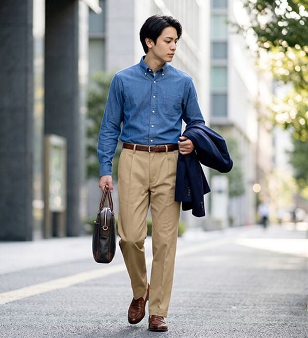 「ポロ・ビーシーエス　定番ストレッチチノパンツ（メンズスラックス）」｜詳細画像